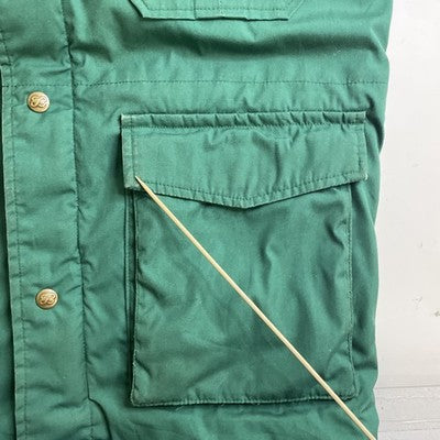 Vintage Eddie Bauer Field Coat Jacket Size Large Green