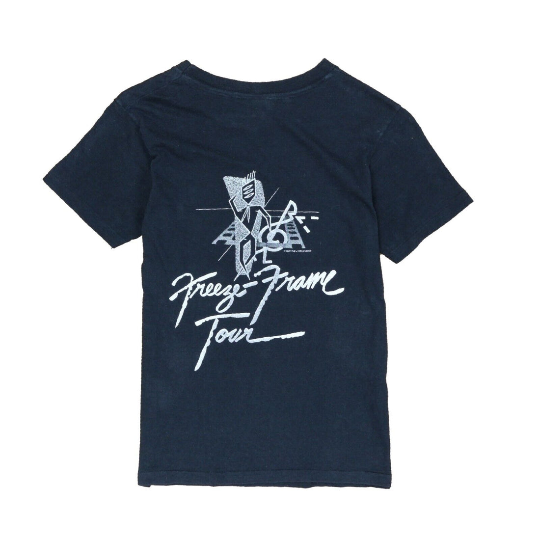 Vintage J Geils Band Freeze Frame Tour T-Shirt Size Small Band Tee 1981 80s