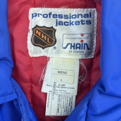 Vintage Montreal Canadiens Bomber Jacket Size Large NHL