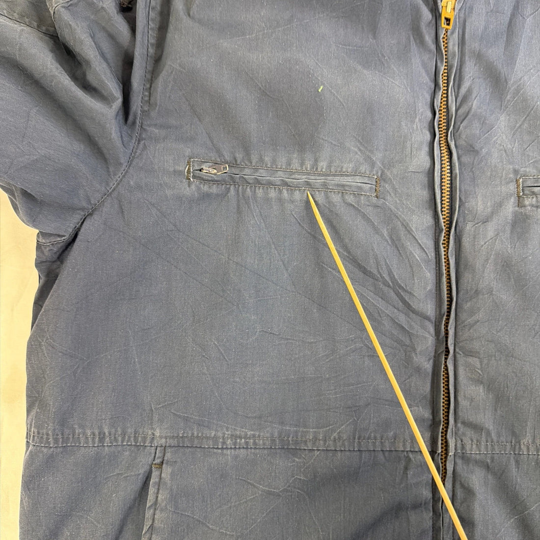 Vintage US Navy Utility Jacket Jacket Size 42R Blue USN