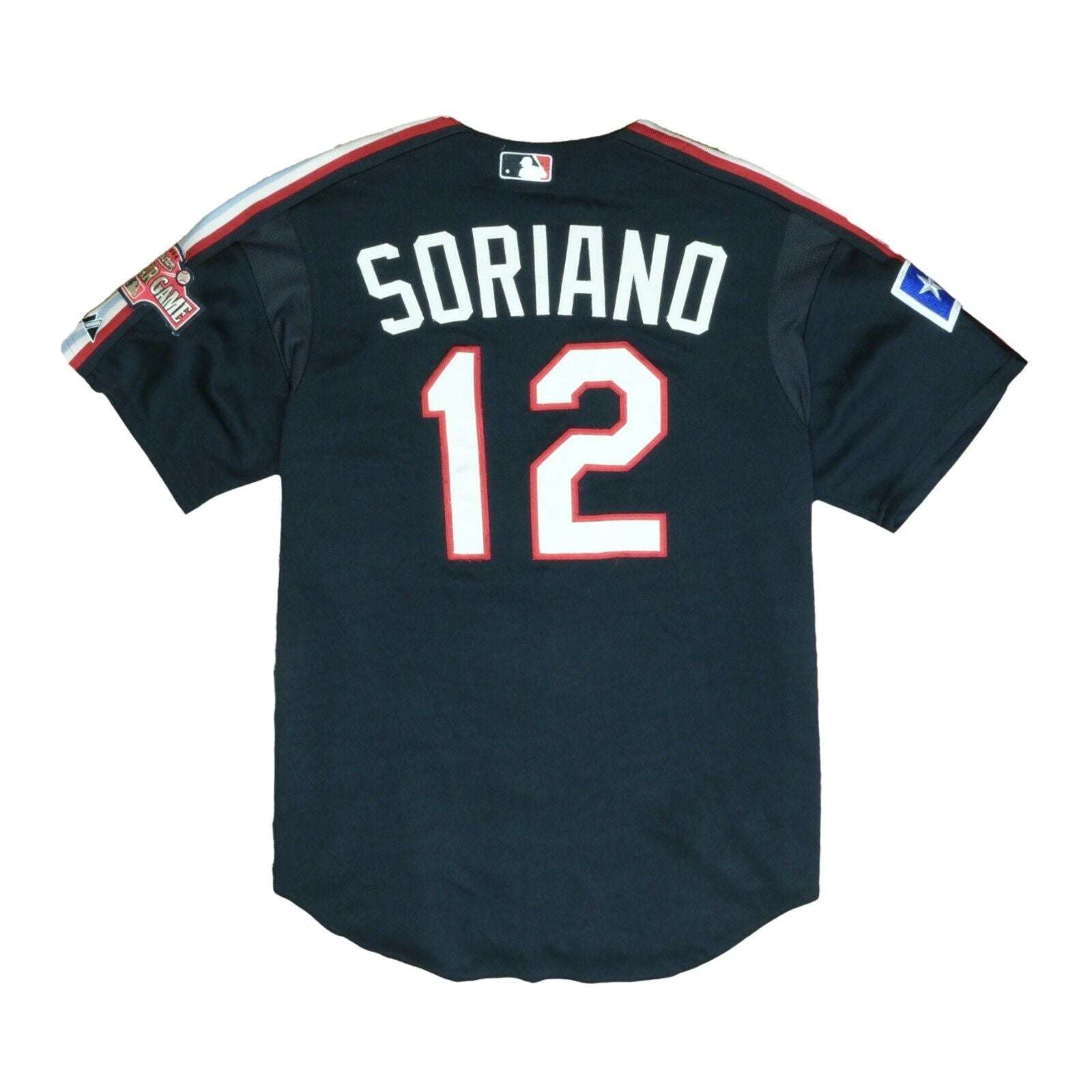 Vintage American League All Star Alfonso Soriano Majestic Jersey Large –  Throwback Vault