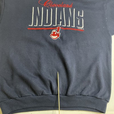 Vintage Cleveland Indians Crewneck Sweatshirt Size Large MLB