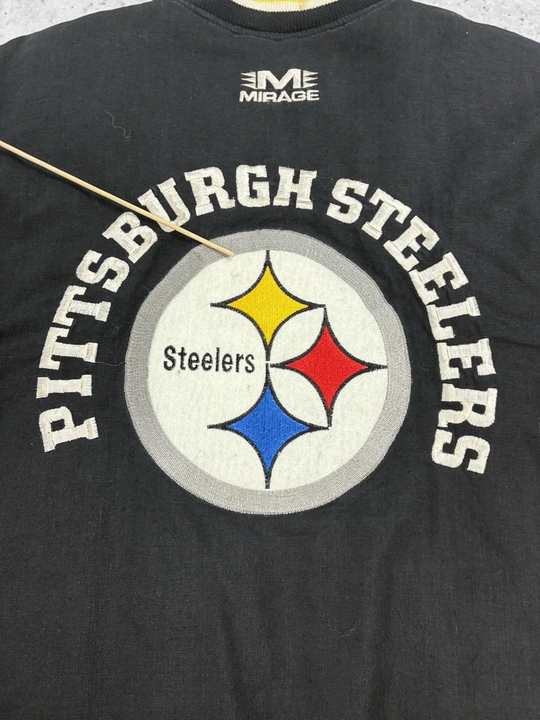 Vintage Pittsburgh Steelers Mirage Jacket Size XL NFL