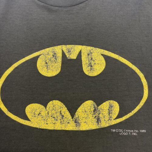 Vintage Batman DC Comics T-Shirt Size Medium 1989 80s