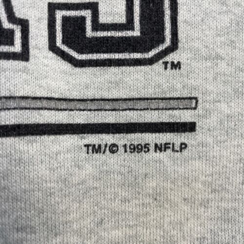 Vintage Oakland Raiders Salem Sweatshirt Crewneck Size XL 1995 90s NFL