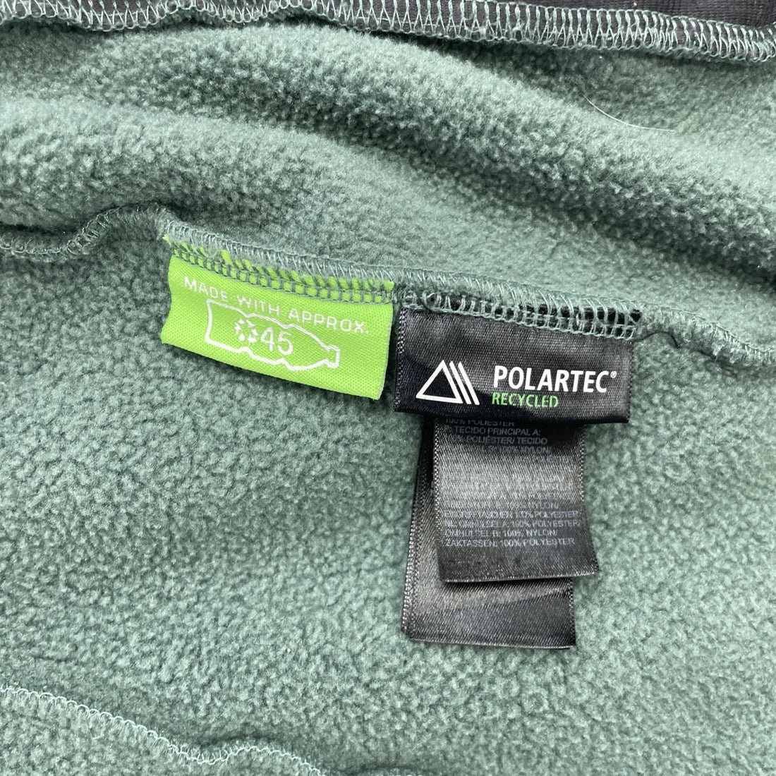 The North Face Denali Fleece Jacket Womens Size Medium Green