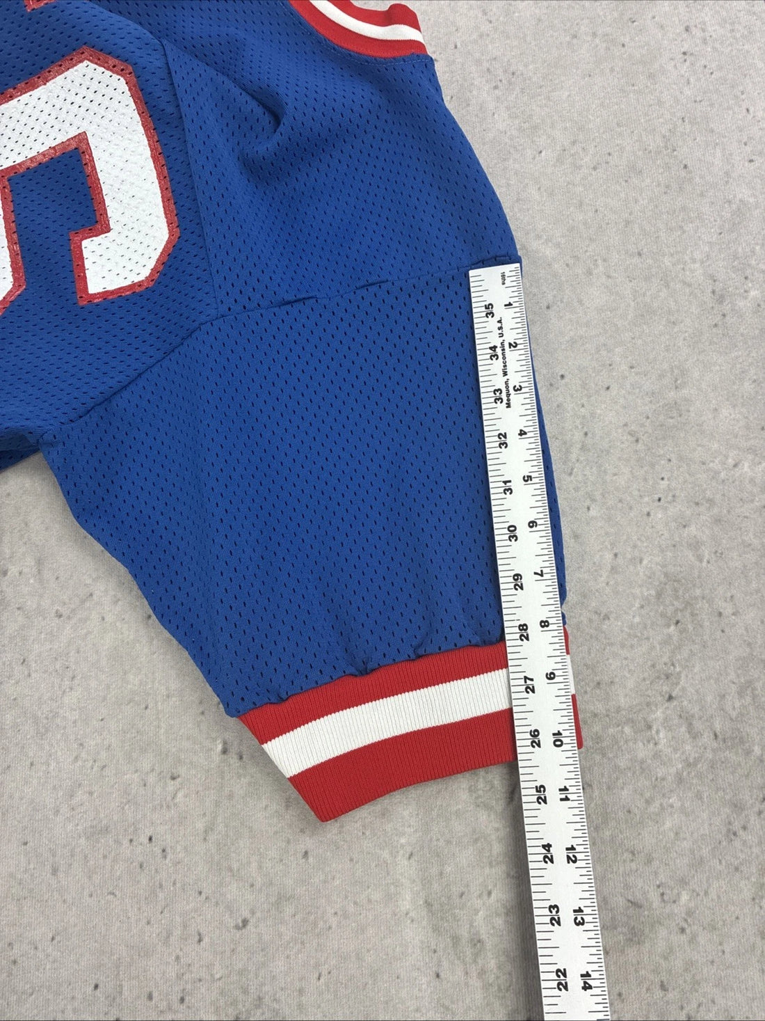 Vintage Buffalo Bills Darryl Talley MacGregor Sand-Knit Jersey Large 80s NFL