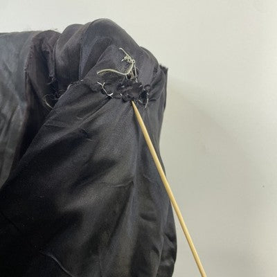 Vintage Schott Leather Bomber Jacket Size 44 Black