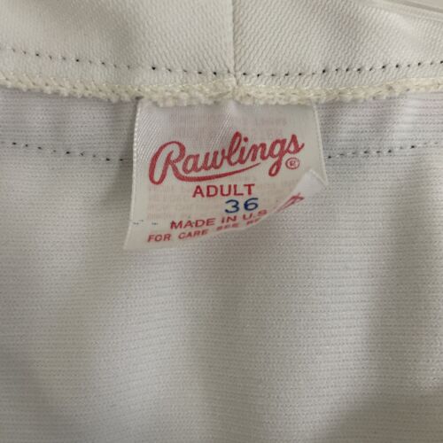 Vintage Atlanta Braves Authentic Rawlings Jersey Size 36 White MLB