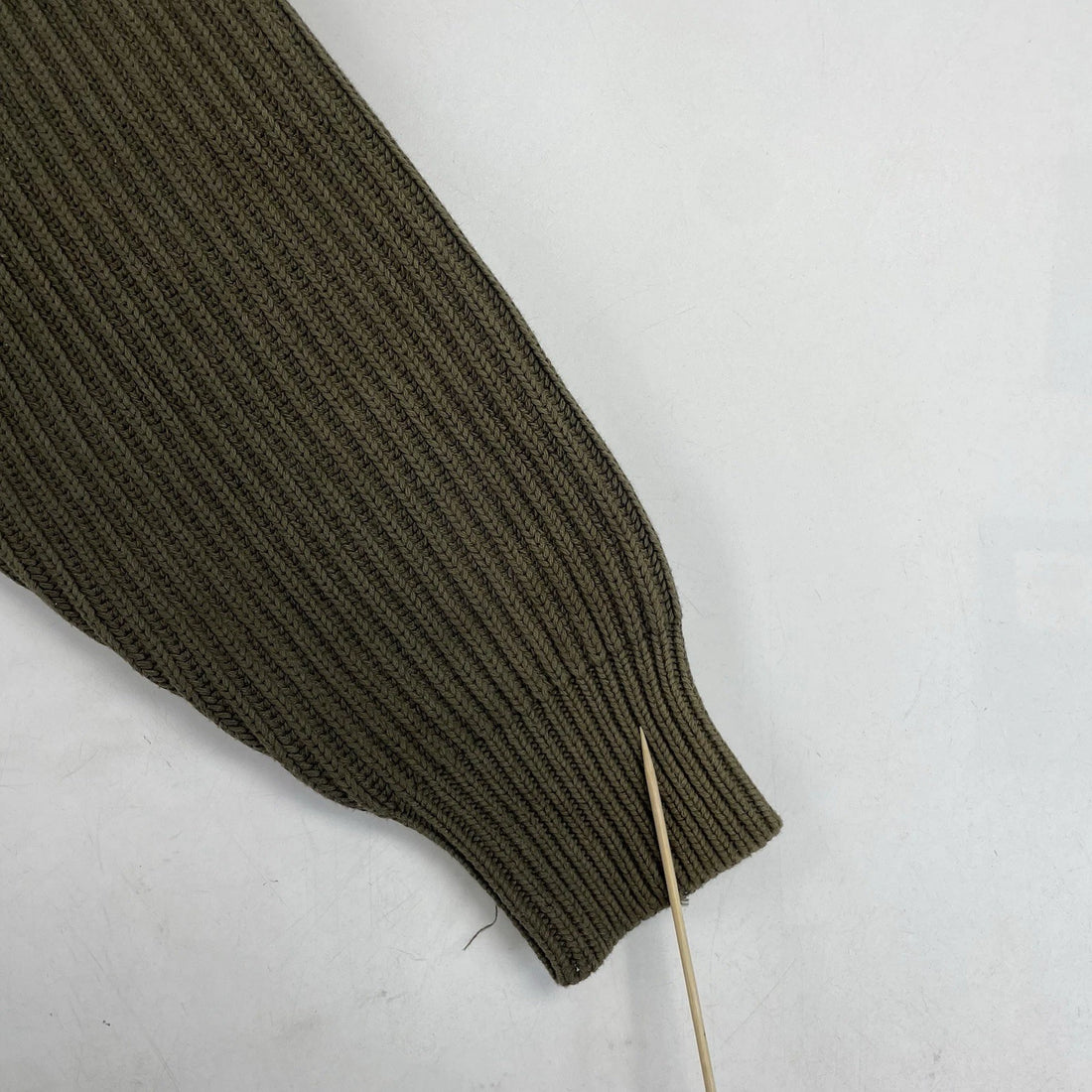 Vintage Eddie Bauer Military Jumper Sweater Size Small Green