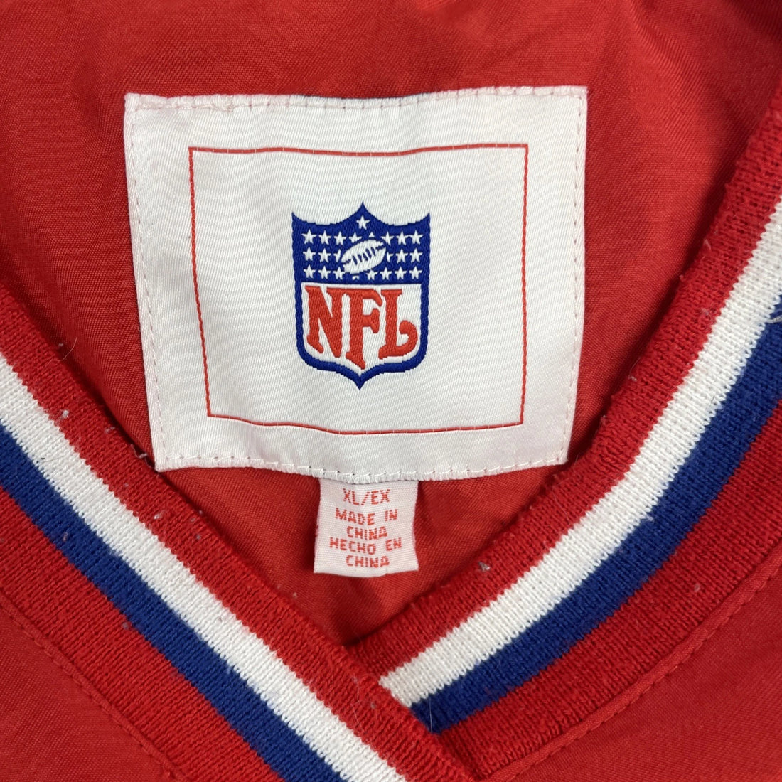 New York Giants Pullover Windbreaker Light Jacket Size XL NFL
