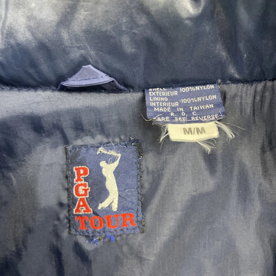 Vintage Eaglecrest PGA Tour Windbreaker Light Jacket Size Medium