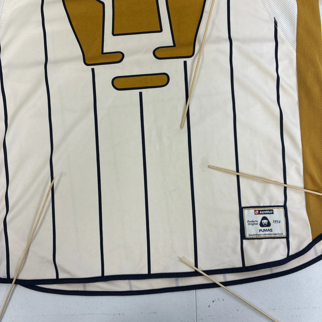 Vintage Pumas UNAM Bananamex Pepsi Lotto Football Soccer Kit Jersey Size XL 2003