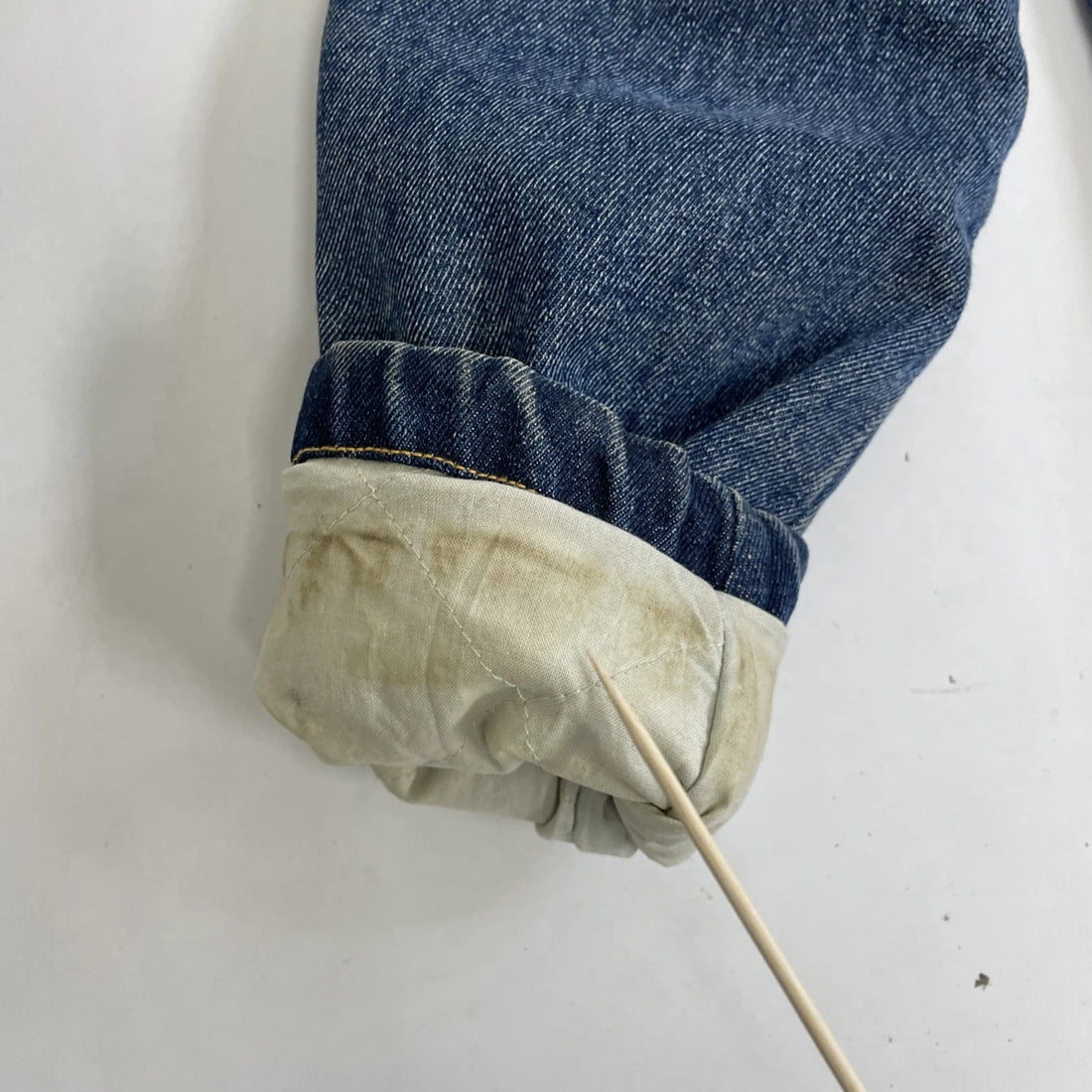Lee Denim Chore Jacket Size Small Blue