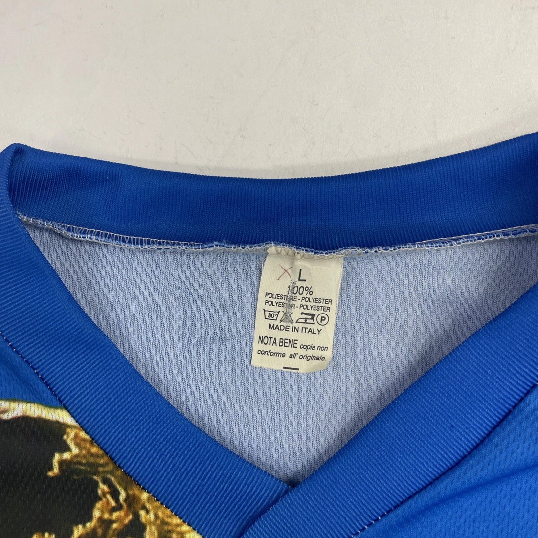 Italia Berlino 9 Luglio 2006 Campioni Del Mondo Soccer Football Jersey Large