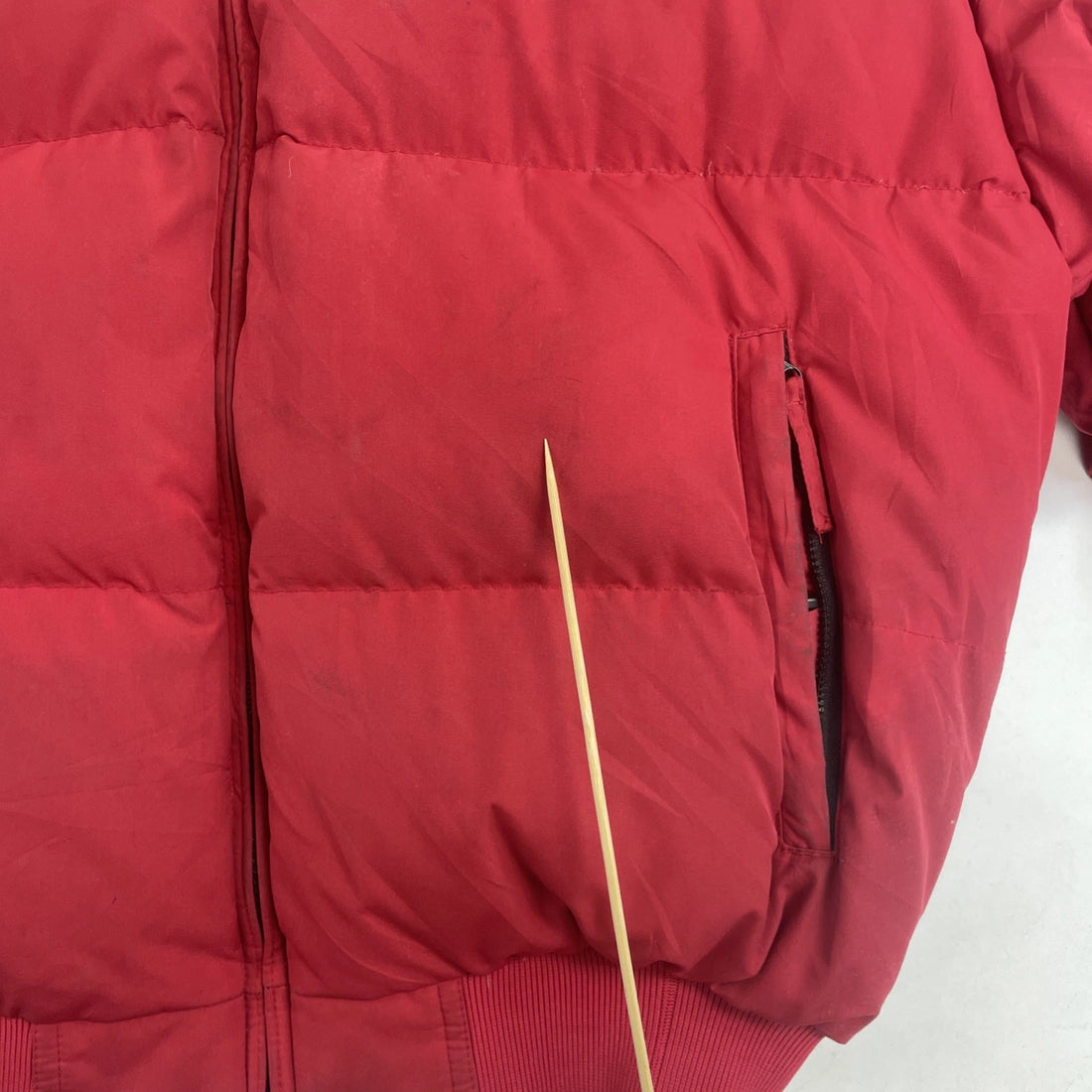 Browning Hunting Puffer Jacket Size Medium Red Goose Down