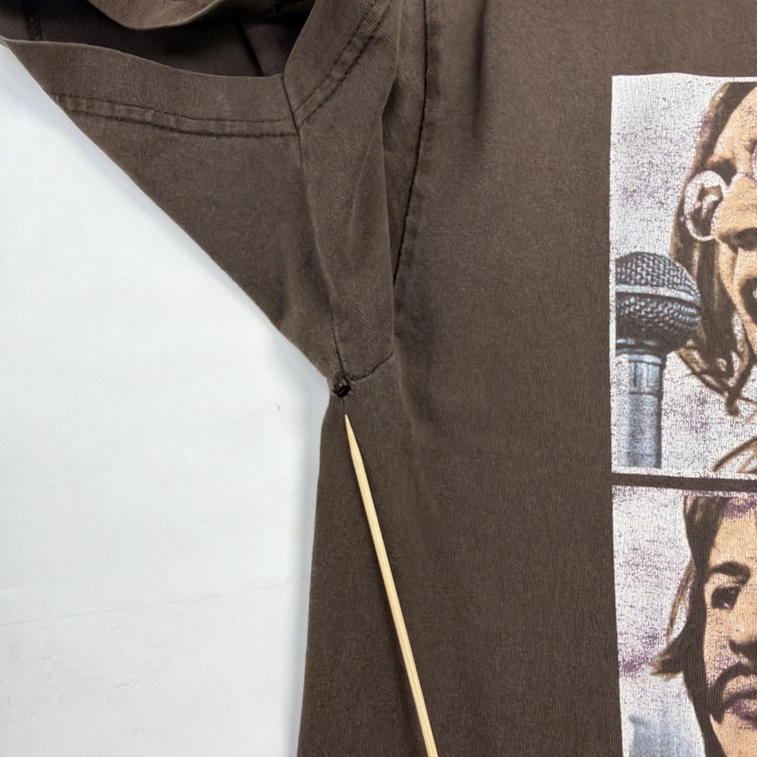 Vintage The Beatles Let It Be T-Shirt Size Large Brown