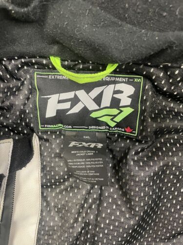 Vintage FXR Race Division Racing Jacket Size 3XL Green