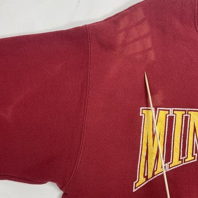 Vintage Minnesota Golden Gophers Crewneck Sweatshirt Size Large 90s NCAA
