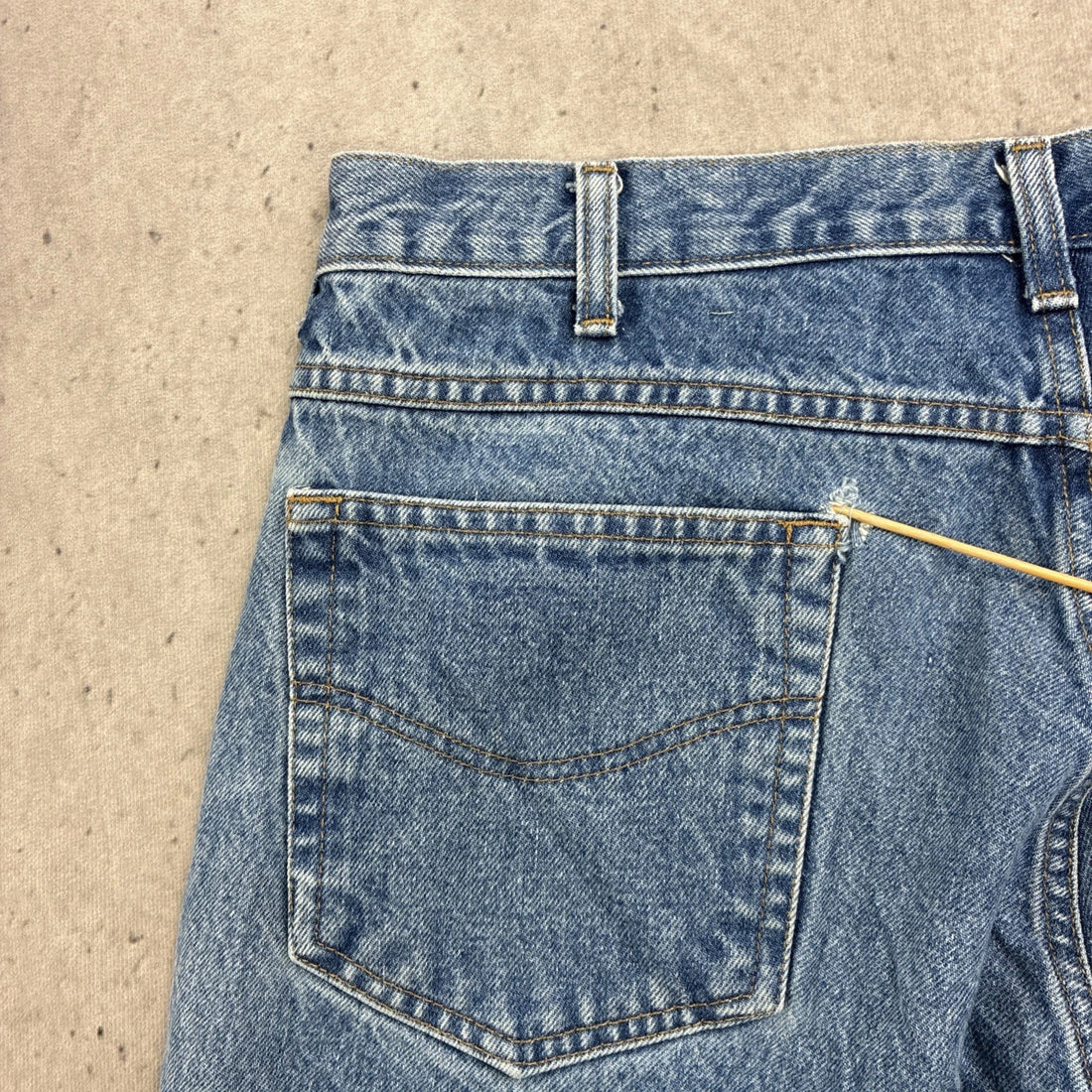 Vintage Carhartt Denim Jeans Pants Size 38 X 34