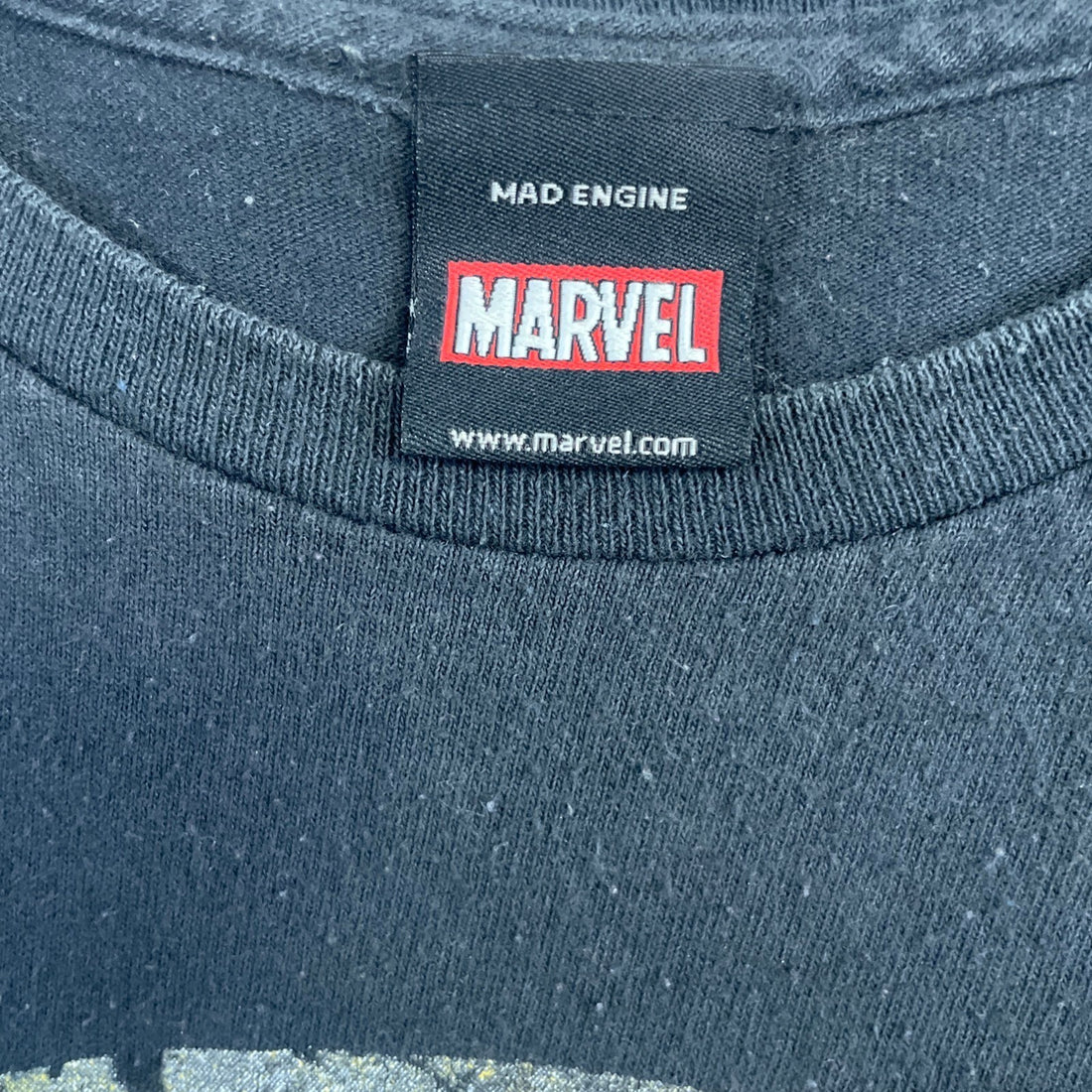 The Punisher Marvel Mad Engine T-Shirt Size Medium