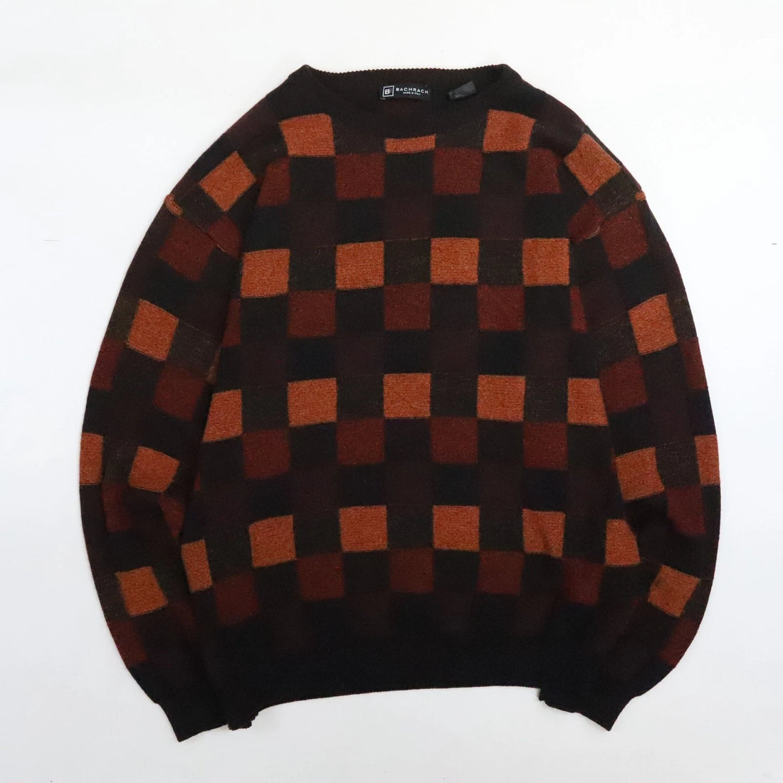 Vintage Bachrach Merino Wool Knit Sweater Size 2XL
