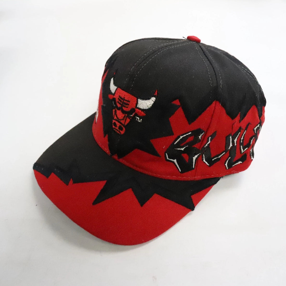 Vintage Chicago Bulls Jagged Edge Drew Pearson Snapback Hat Cap OSFA NBA