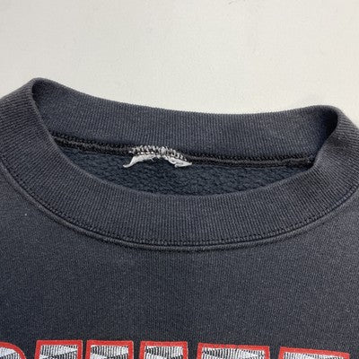Vintage Kansas City Chiefs Sweatshirt Crewneck Size Medium Black NFL