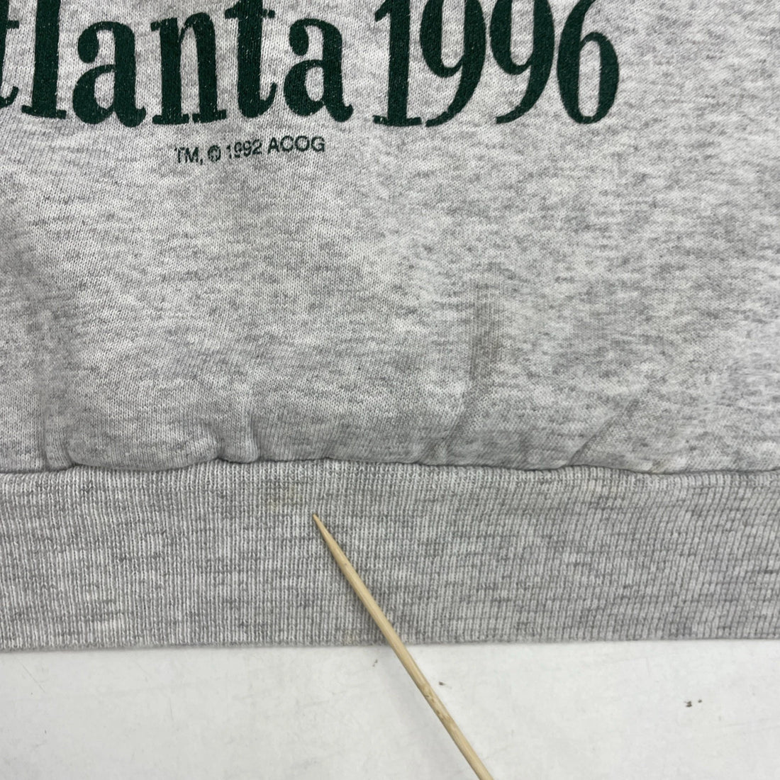 Vintage Atlanta Summer Olympics Crewneck Sweatshirt Size Large 90s