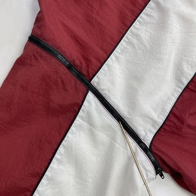 Vintage Nike Windbreaker Light Jacket Size Large Red 90s