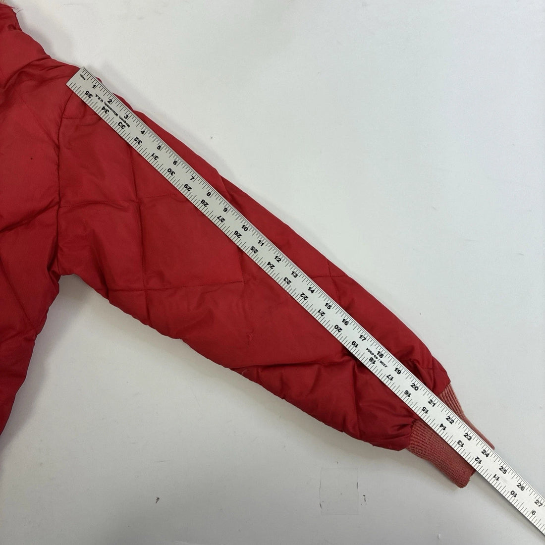Vintage Eddie Bauer Quilted Down Puffer Skyliner Jacket Size Small 50s