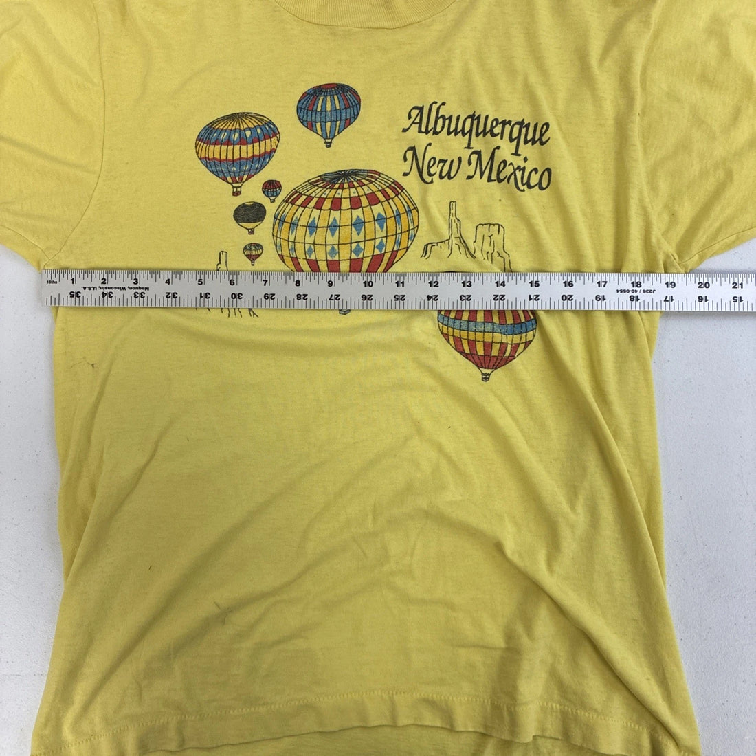 Vintage Albuquerque New Mexico Air Balloons T-Shirt Size Large 80s