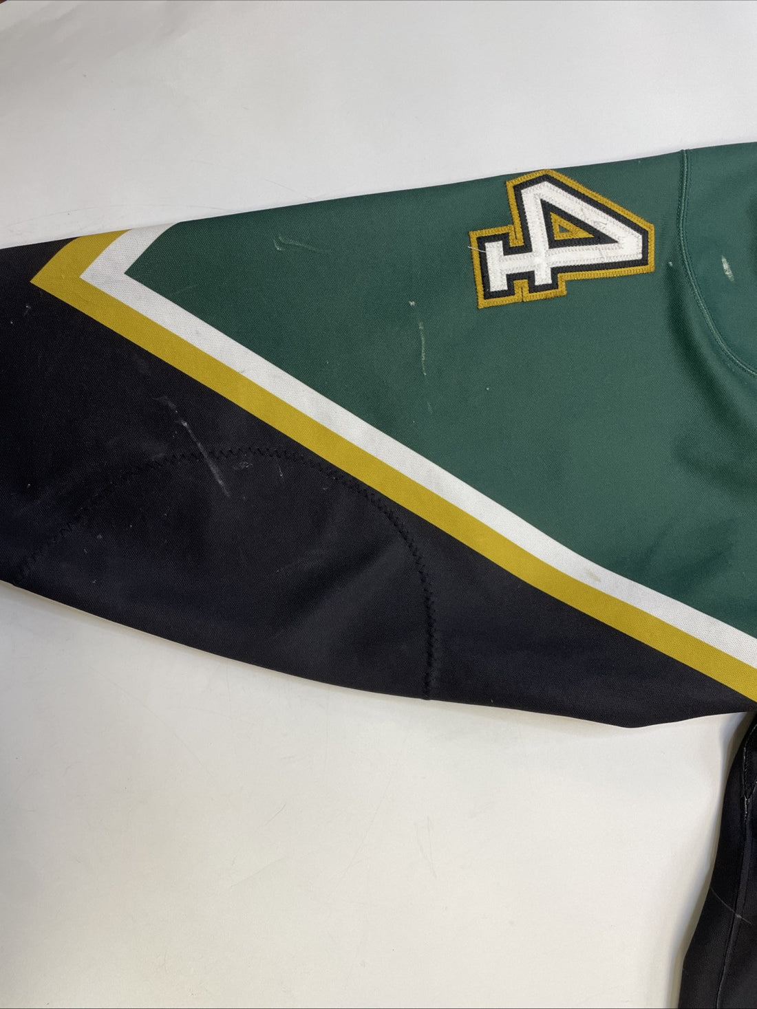 Vintage Campbell River Storm Authentic Hockey Jersey Size 54 Fight Strap VIJHL