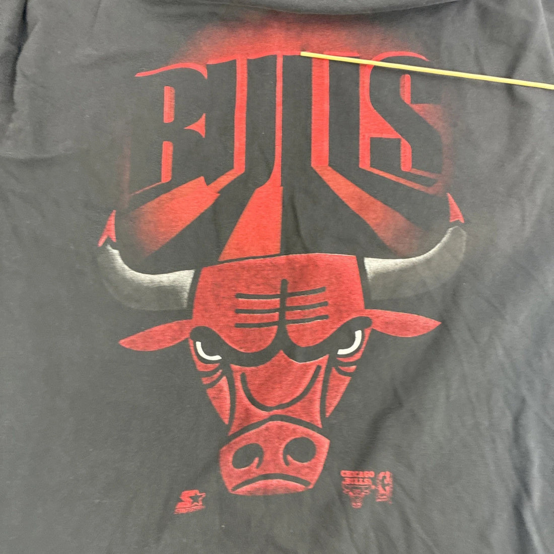 Chicago Bulls Starter Mock Neck Long Sleeve T-Shirt Size Large NBA