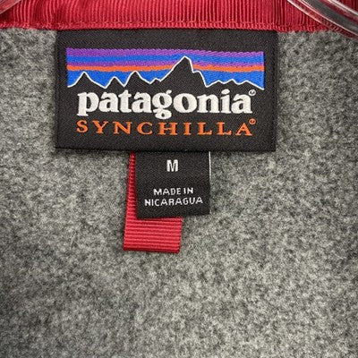 Patagonia Synchilla Snap T Fleece Jacket Size Medium Gray