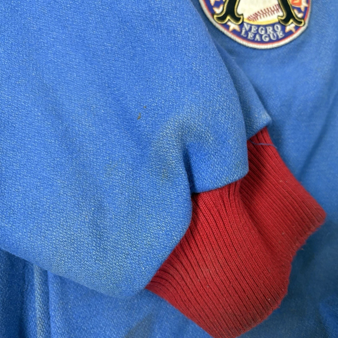 Negro Leagues Baseball Wool Varsity Jacket Size 3XL Patches NLBM