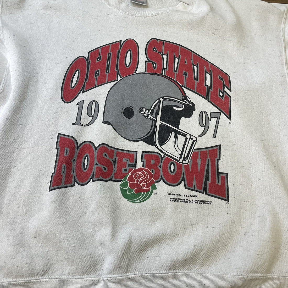 Vintage Ohio State Buckeyes Rose Bowl Crewneck Sweatshirt Size XL 1997 90s NCAA