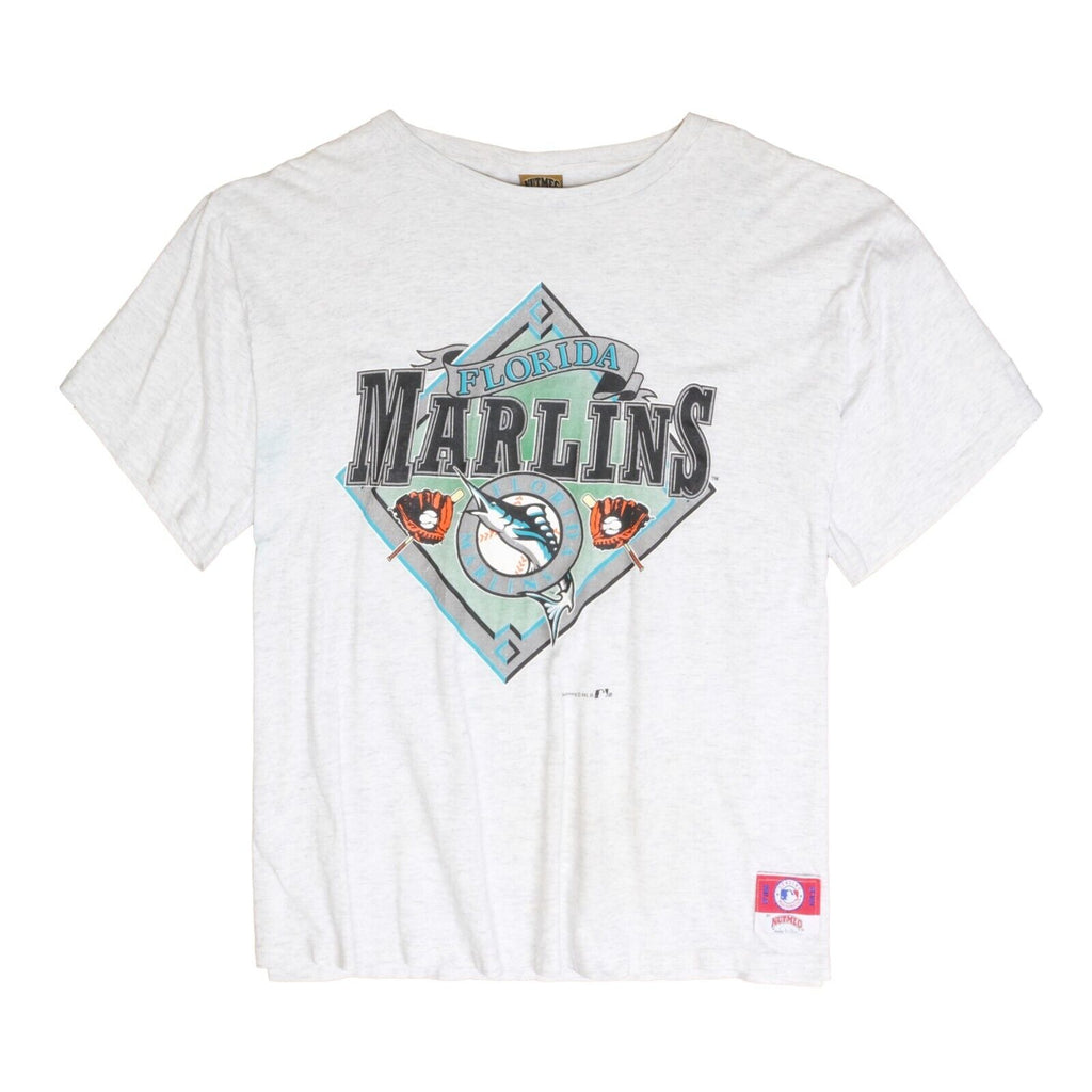 Vintage NUTMEG Florida Marlins Miami 90's T-Shirt XL