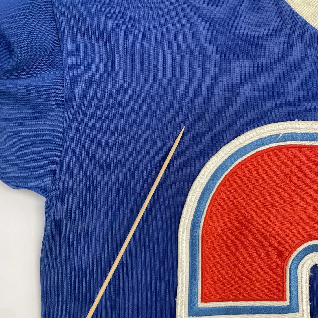 Vintage Quebec Nordiques Sandow Sporting Knit Hockey Jersey Small NHL