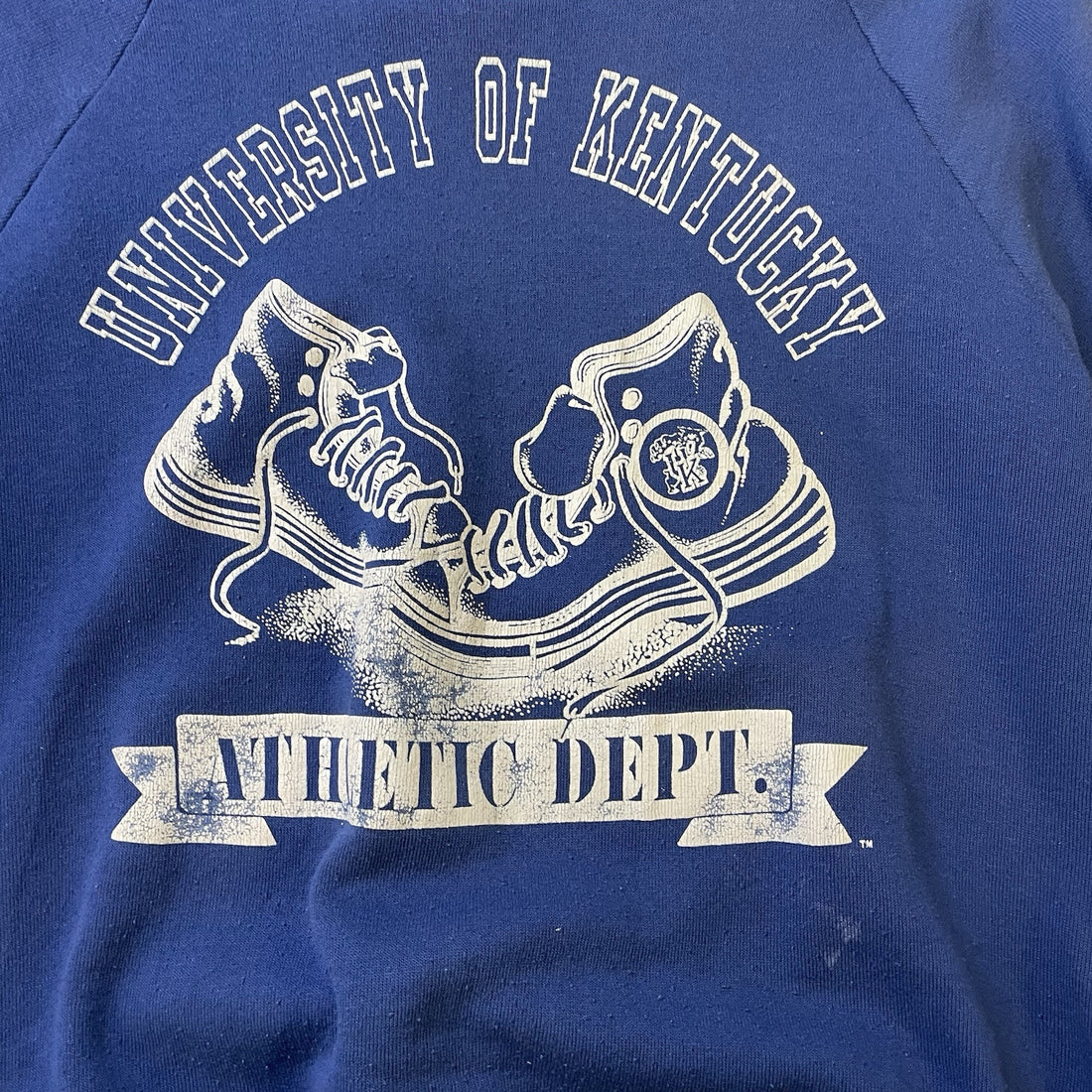 Vintage University of Kentucky Wildcats Crewneck Sweatshirt Size Medium 80s NCAA
