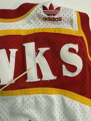Atlanta Hawks Dominique Wilkins Adidas Swingman Jersey Medium Hardwood NBA