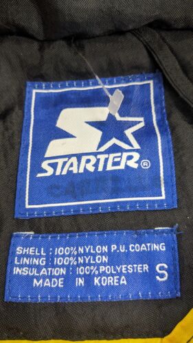 Vintage Colorado Buffaloes Starter Puffer Jacket Size Small 90s NCAA