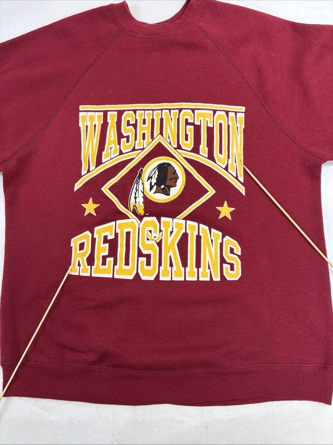 Vintage Washington Redskins Sweatshirt Crewneck Size Large 90s NFL