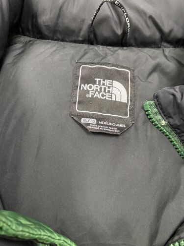 The North Face Nuptse Puffer Jacket Size XL Green 700 Down Insulated