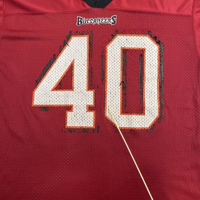 Vintage Tampa Bay Buccaneers Mike Alstott Starter Jersey Size 46 Medium NFL