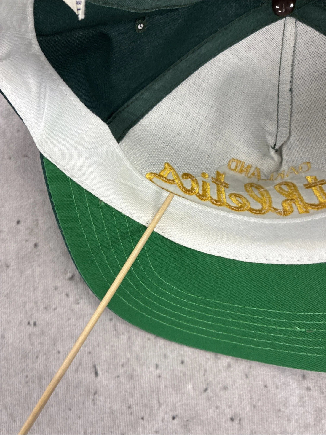 Vintage Oakland Athletics Sports Specialties Snapback Hat Cap OSFA 90s MLB