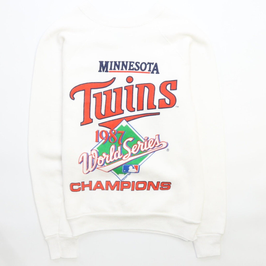 Vintage Minnesota Twins World Series Champions Sweatshirt Medium 1987 80s MLB