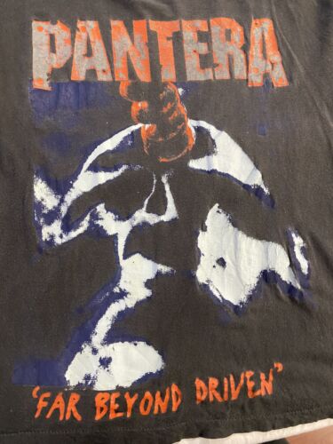 Vintage Pantera Far Beyond Driven T-Shirt Size Large Band Tee 90s