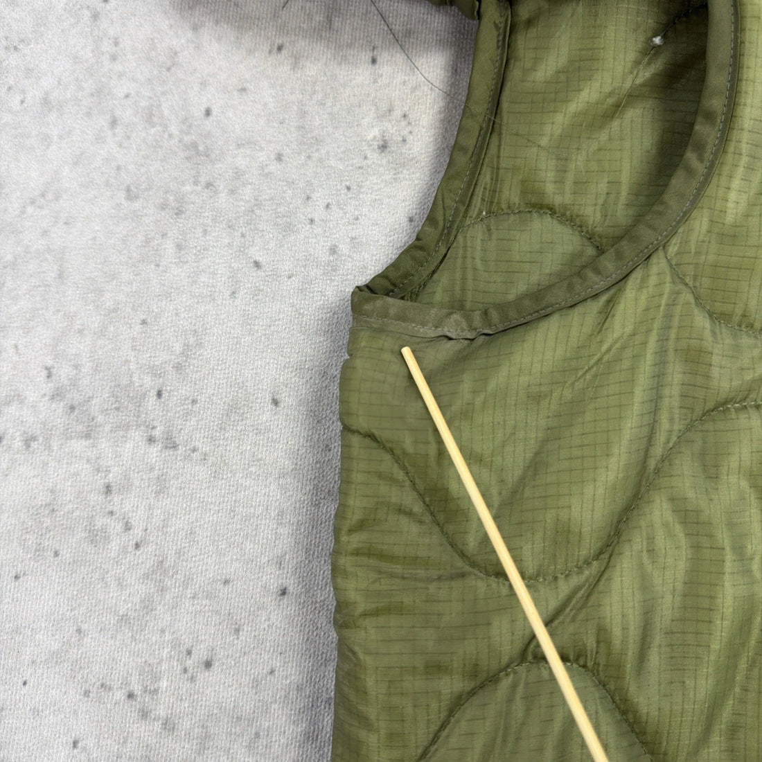 Army Military Quilted Cold Weather Coat Jacket Liner Size Medium