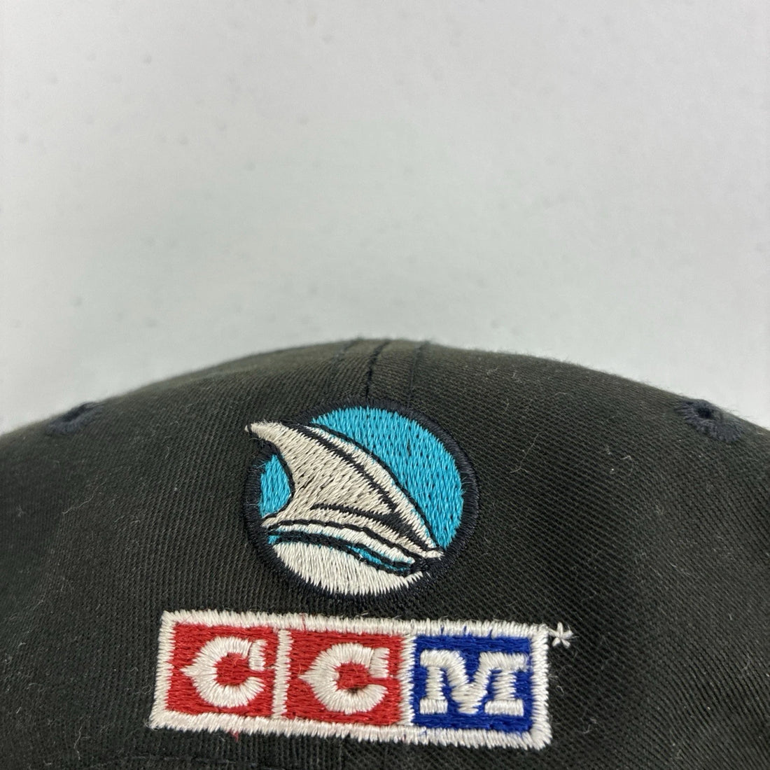 Vintage San Jose Sharks CCM Snapback Hat OSFA NHL